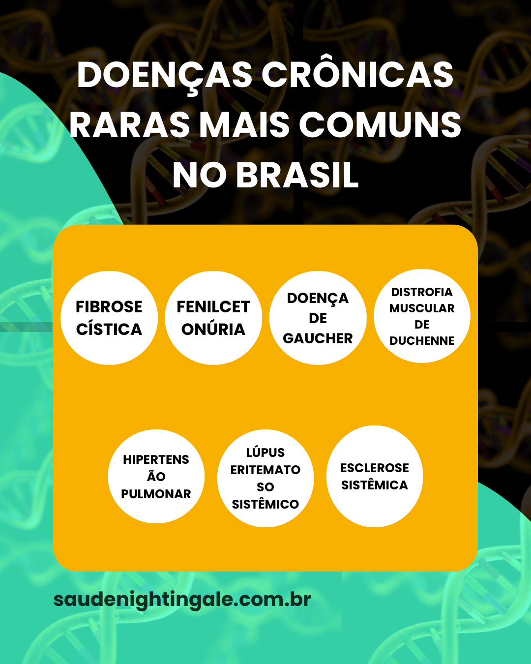 Doenças Crônicas Raras Mais Comuns no Brasil